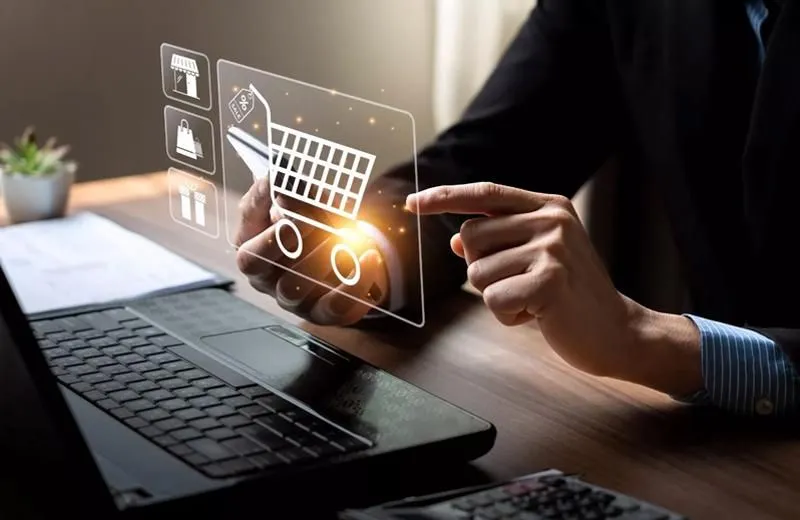 Caso A interfaccia e-commerce